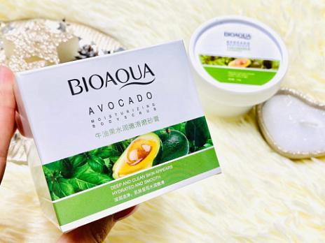 Уценка Скраб для тела Bioaqua AVOCADO Moisturizing Body scrub 100гр