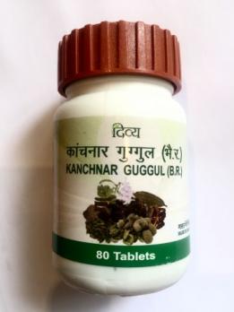 Уценка Канчнар Гуггул Kanchnar guggulu (B.R.) 80 таб Патанджали (Patanjali)