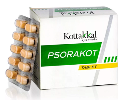 Уценка ПСОРАКОТ от псориаза Коттаккал (PSORAKOT KOTTAKKAL) 100 таб
