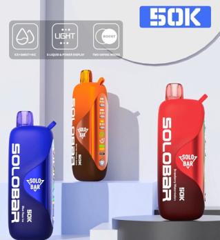SOLO BAR 50000 затяжек 2% КЛУБНИКА АРБУЗ ЛЕД