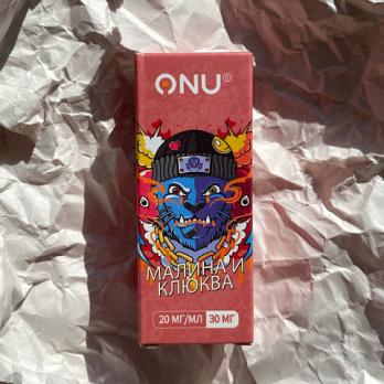 ONU жидкость 3% МАЛИНА И КЛЮКВА