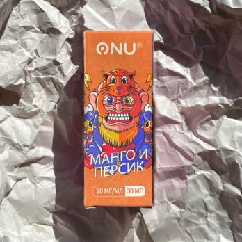 ONU жидкость 3% МАНГО И ПЕРСИК