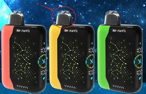 VAPLOS 35000 затяжек 2% ГОЛУБАЯ МАЛИНА