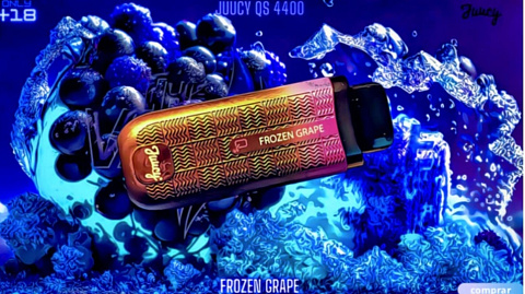 JUUCY QS 4400 затяжек FROZEN GRAPE 5%