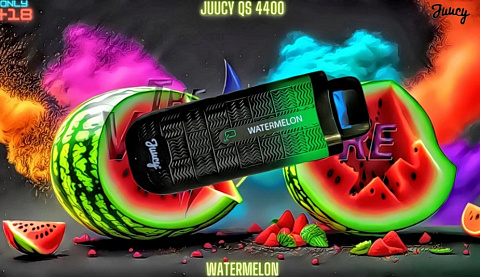 JUUCY QS 4400 затяжек WATERMELON 5%