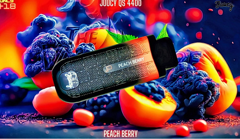 JUUCY QS 4400 затяжек PEACH BERRY 5%