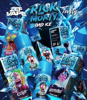 RICK and MORTY BAD ICE жидкость для заправки extra hard 6% ALOE GRAPE