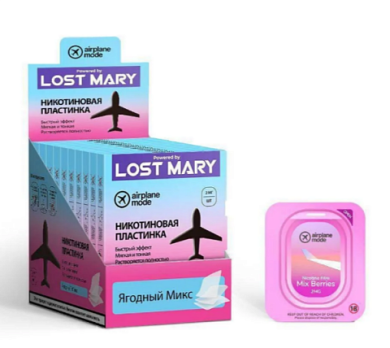 Lost Mary { КРЕПКИЕ } никотиновые пластинки ЯГОДНЫЙ МИКС
