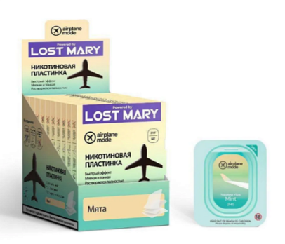 Lost Mary КРЕПКИЕ никотиновые пластинки МЯТА