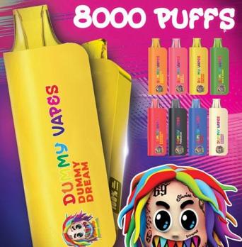 DUMMY VAPES 8000 затяжек CLEAR 5%