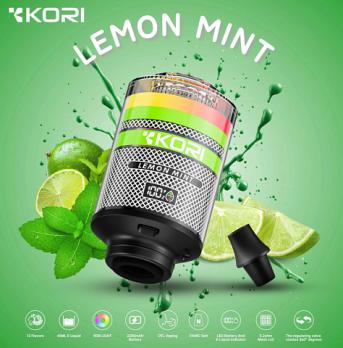 KORI E-hookah 100000 затяжек LEMON MINT 5mg