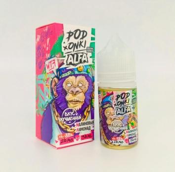 PODONKI &  ALFA Ice Ultra жидкость для заправки 30 мл МАЛИНОВЫЙ ЛИМОНАД 2%
