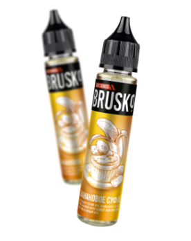 Brusko Жидкость для заправки Salt 30ml 2% Банановое суфле