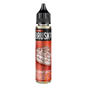 Brusko Жидкость для заправки Salt 30ml 2% Ягодный десерт