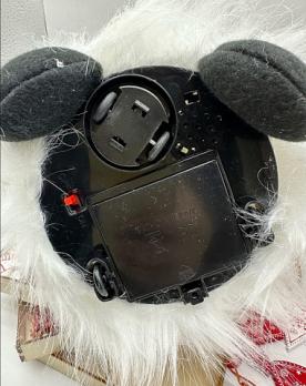 Новогодняя игрушка Снеговик на батарейках  25 см.