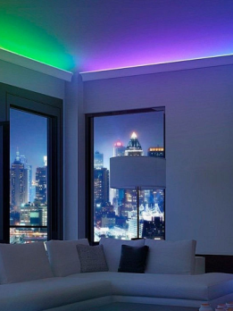 Светодиодная лента с пультом RGB LED STRIP