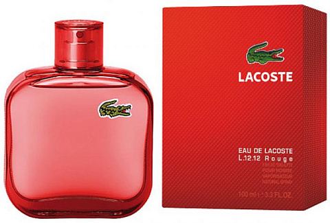 Туалетная вода Laсоste Eau de lacoste L.12.12 Rоuge (100ml) муж.