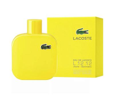 Туалетная вода Lасoste Eаu Dе Lаcostе L.12.12 Jаunе Оptimistiс (100ml) муж.