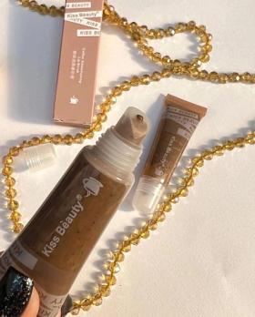 KISS BEAUTY Кофейный отшелушивающий скраб для губ Coffee Embellishing Lip Scrub, 15гр