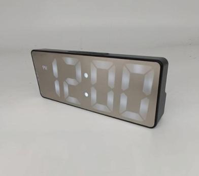Часы настольные зеркальные LED Clock А228