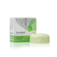 Гринвей Натуральный твердый шампунь Sharme Hair Lemongrass с ароматом лемонграсса для тусклых волос, 50 г
