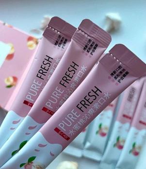 Ополаскиватель для полости рта VEZE Pure Fresh с экстрактом персика 10мл*20шт