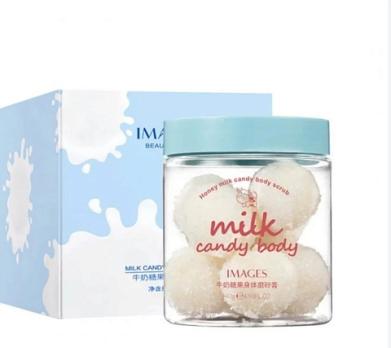 Скраб для тела с молоком Images Milk Candy Body Scrub, 140гр