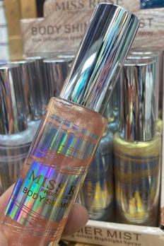 Мист для тела и волос Miss Rose Body Shimmer Mist 60мл №02