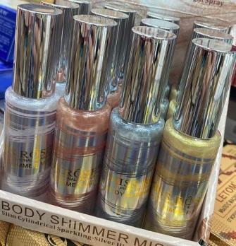 Мист для тела и волос Miss Rose Body Shimmer Mist 60мл №02