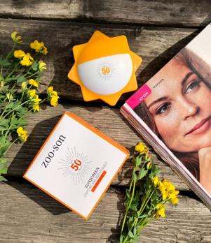 ZOO SON Солнцезащитный отбеливающий крем Sunscreen Lightwe and Breathable SPF50+ PA+++