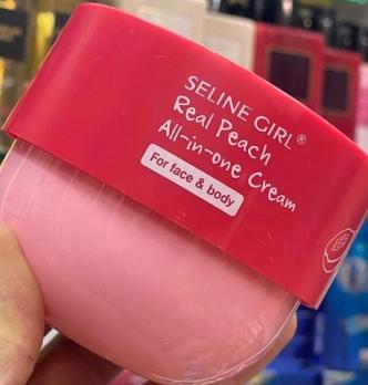 Крем для лица и тела SELINE GIRL Real Peach 300 мл