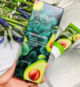 Уценка Пенка для умывания Bioaqua Niacinome Avocado Cleanser 100 гр
