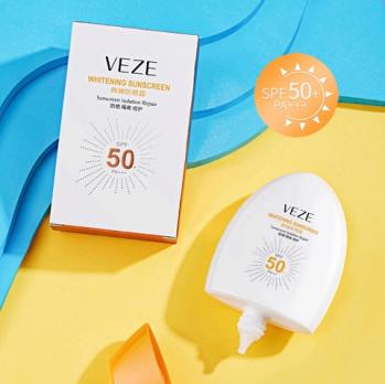 VEZE Солнцезащитный отбеливающий крем Whitening Sunscreen SPF50