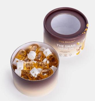 Сыворотка для лица Kiss Beauty THE SNAIL SERUM OIL 30шт