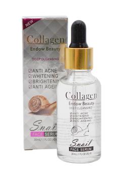 Сыворотка отбеливающая с муцином улитки Collagen Endow Beauty Snail Face Serum 30 мл