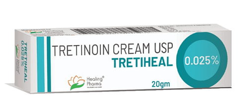 Крем Tretinoin cream usp Tretiheal 0,025% 20гр