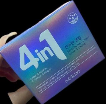 Крем для лица увлажняющий Dr.CELLIO 4in1 Sanddeuhan Cream 70мл