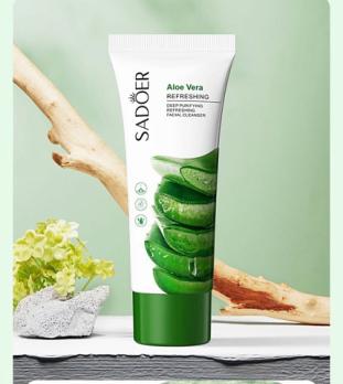 Sadoer Пенка для умывания Aloe Vera REFRESHING 100гр
