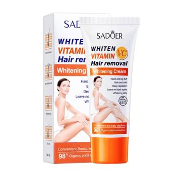 Крем для удаления волос SADOER WHITEN VITAMIN Hair removal 60гр
