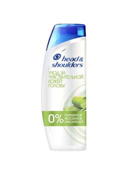 Шампунь Head&shoulders Уход за чувствительной кожей головы 400мл.
