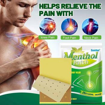Уценка Пластырь от ревматизма, 8 шт Menthol patch