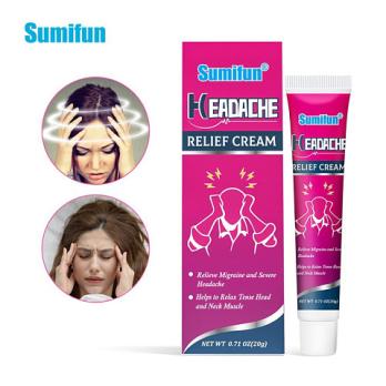 Sumifun Headache Relief Cream Крем для снятия головной боли 20гр (розовая кор.)