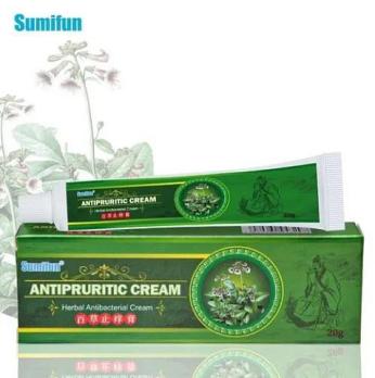 Крем Sumifun Antipruritic Cream Антибактериальный Крем от псориаза /экзем и шелушения 20 гр
