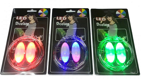 Светящиеся LED шнурки