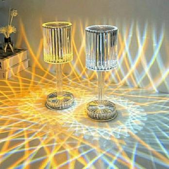 Настольная хрустальная лампа Crystal Table Lamp USB Charging Touch Lamp