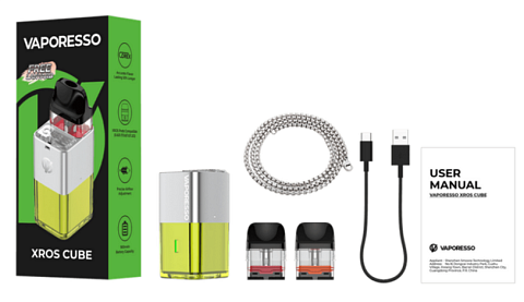 POD система VАРОRESSO ХRОS CUBE, Cyber Lime