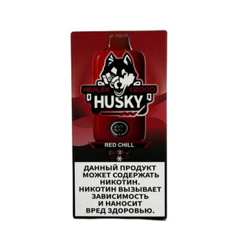 "HEALER HUSKY" 12000 затяжек 2% RED CHILL