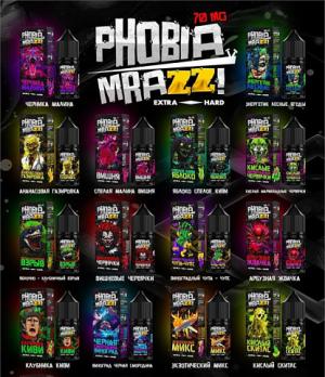 PHOBIA MRAZZ extra hard 7% 30ml КЛУБНИКА БАНАН