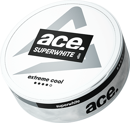ACE.SUPERWHITE вкус EXTREME COOL (Аромат освежающей мяты и прохлады)